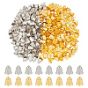  200Pcs 2 Colors Alloy Bead Caps FIND-NB0004-73-1