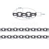 Brass Cable Chains CHC-034Y-B-NF-6