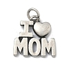 Mother's Day 304 Stainless Steel Pendants STAS-C171-01B-AS-1