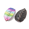 Rainbow Color Printed Iron Pendants RN-CBA3547-02D-2