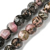 Natural Rhodonite Beads Strands G-H023-A01-01-1