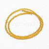 Transparent Glass Beads Strands EGLA-J144-NA05-2