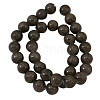 Natural Yellow Jade Beads Strands X-JBR10mm-23-2