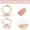 6 Bags Brass Open Jump Rings KK-BBC0027-73-2