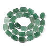 Natural Green Aventurine Beads Strands G-T138-19-3