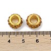 Alloy Rhinestone Clay Pave Beads ALRI-D300-04G-14-3