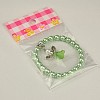 Lovely Wedding Dress Angel Bracelets for Kids BJEW-JB00727-14-3