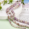 Yilisi 3Strands 3 Style Natural Amethyst Beads Strands G-YS0001-14-14