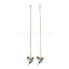 Bird Alloy Rhinestone Ear Thread FS-WG4B879-02-1