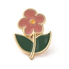 Flower Alloy Enamel Brooch JEWB-R026-03A-1