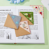 4Pcs 4 Style Felt Embroidery Bookmarks FIND-HY0003-46S-5