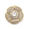 Brass Pendants KK-V006-01G-07-2