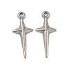 304 Stainless Steel Pendants STAS-YW0002-27-1