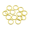 Spray Painted Iron Open Jump Rings LS-IFIN-F149-B13-1