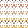 80Pcs 8 Styles Zinc Alloy Bead Frame FIND-SP0020-75-1