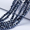 Electroplate Glass Beads Strands LS-EGLA-A044-P8mm-A18-1