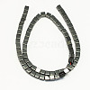 Non-magnetic Synthetic Hematite Beads Strands G-S079-6mm-2