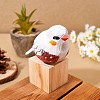 Wooden Pearl Birds and Block Ornaments JX682A-4