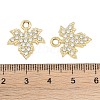 Alloy Rhinestone Pendants FIND-M018-24C-G-3