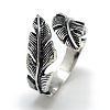 Adjustable Alloy Cuff Finger Rings X-RJEW-S038-014-2