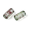 Picasso Transparent Glass Bugle Beads SEED-N010-02K-2