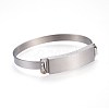 304 Stainless Steel ID Bangles BJEW-F354-12P-2