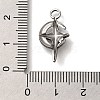 304 Stainless Steel Pendants STAS-H223-18AS-02-3