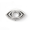 Tibetan Style Alloy Bead Frame LS-TIBE-WH0002-08AS-1