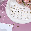 64Pcs 8 Styles Brass Beads KK-BBC0017-88-3