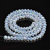 Electroplate Glass Beads Strands EGLA-A044-J1mm-L06-2