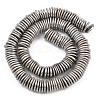 Electroplated Shell Pearl Beads Strands BSHE-B009-E01-2x11mm-A-2