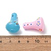 Glass Enamel Beads GL-CBA33A9-02-4