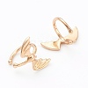 Brass Cuff Earrings for Halloween EJEW-L257-01C-2