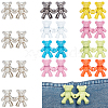 CRASPIRE 12 Sets 9 Colors Zinc Alloy Button Pins for Jeans FIND-CP0001-44-1