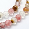 Tigerskin Glass Beads Strands G-I199-16-6mm-3