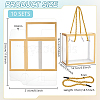 Foldable Hot Stamping Transparent PVC Packaging Boxes CON-WH0123-24B-02-2