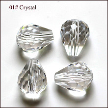 Imitation Austrian Crystal Beads SWAR-F062-8x6mm-01