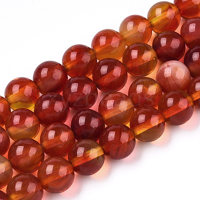 Glass Round Beads Strands GLAA-M044-01Q-1