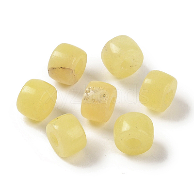Dyed Natural White Jade Beads G-G003-A06-08-1