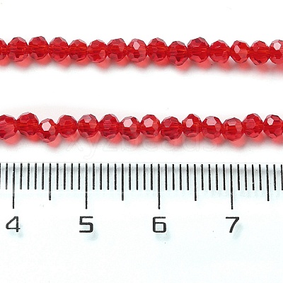 Transparent Glass Beads Strands EGLA-A035-T3mm-D07-1