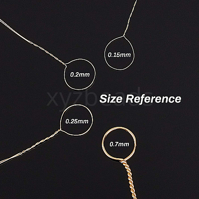 Round Copper Wire for Jewelry Making CWIR-BC0004-0.7mm-07-1