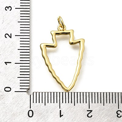 Brass Pendants KK-Z093-45G-1