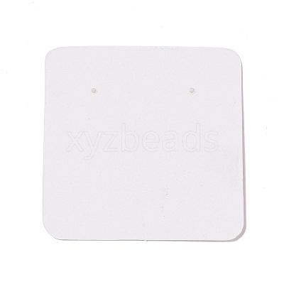 Square Paper Earring Display Cards CDIS-C004-02A-1