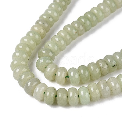 Natural White Jade Beads Strands G-Q613-01F-13-1