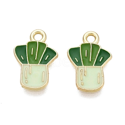 Alloy Enamel Pendants ENAM-Q003-12G-1