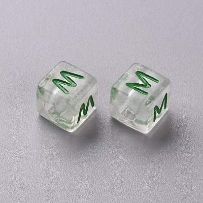 Transparent Clear Acrylic Beads MACR-N008-46-1