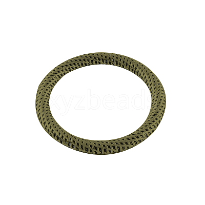 Tibetan Style Alloy Linking Rings TIBE-Q046-25AB-LF-1