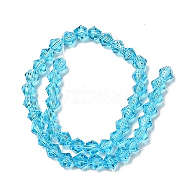Imitation Austrian Crystal 5301 Bicone Beads GLAA-S026-6mm-M-1