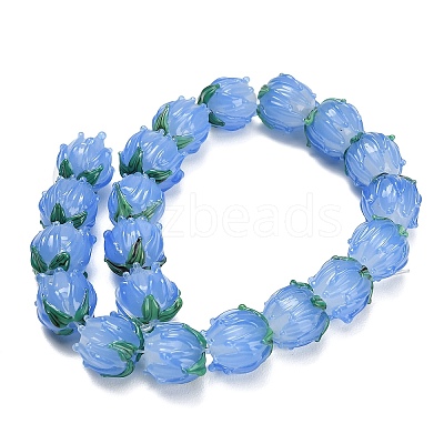 Handmade Lampwork Beads LAMP-F041-02-A12-1
