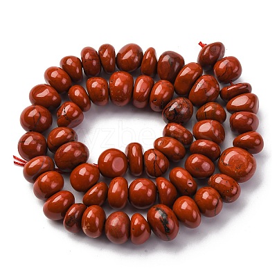 Natural Red Jaseper Beads Strands G-RM250109-B4-1